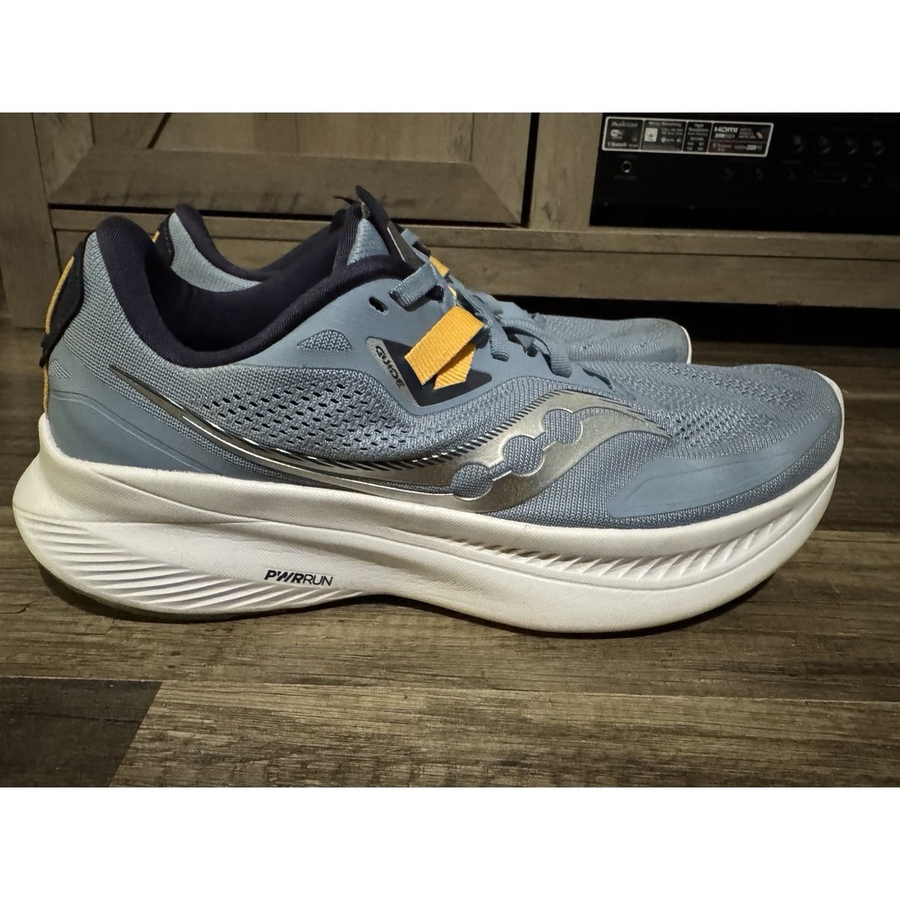 Saucony Womens Sz 10 Guide 15 Jack Rabbit S10684-90 Blue Running Shoes Sneakers